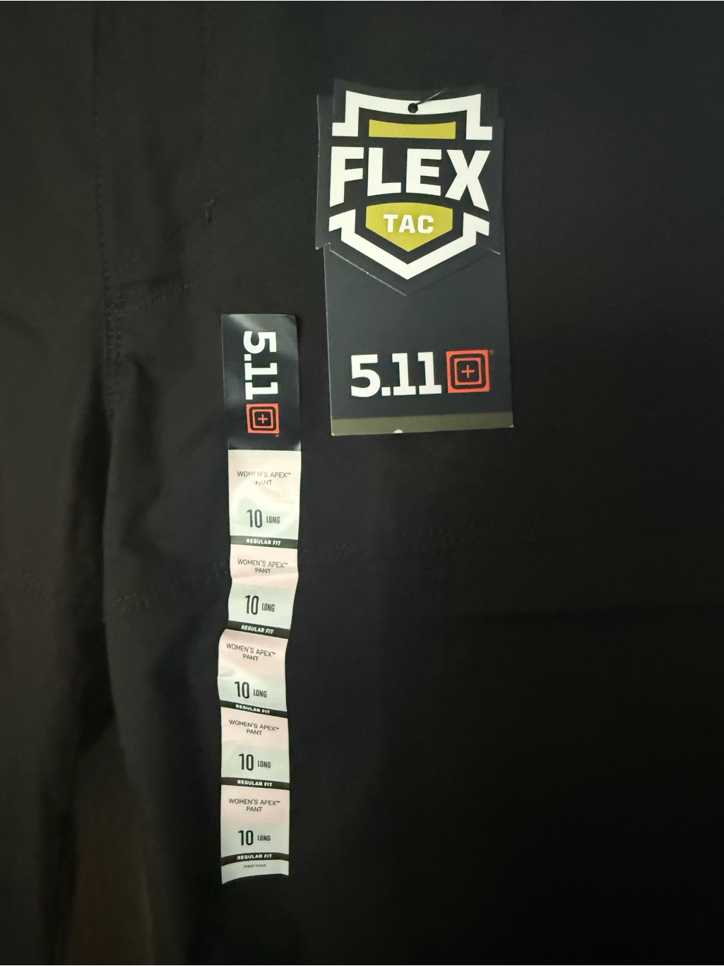 5.11 Tactical Women's Black Apex Pants — image 5 of 7